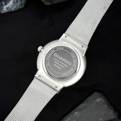 Чоловічий годинник GUARDO S1626-2-VX3JE