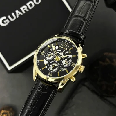 Чоловічий годинник GUARDO 012837-6