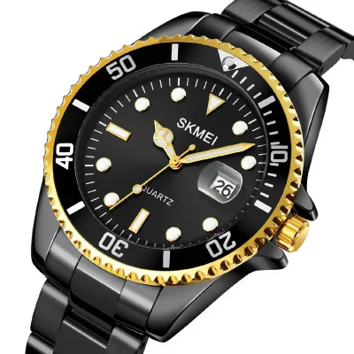 Жіночий годинник Skmei 1779GDBK Black-Gold