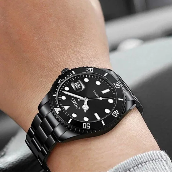 Чоловічий годинник Skmei 1779BK All Black фото 4