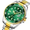 Мужские часы Skmei 1779TGDGN Silver-Gold-Green фото 3