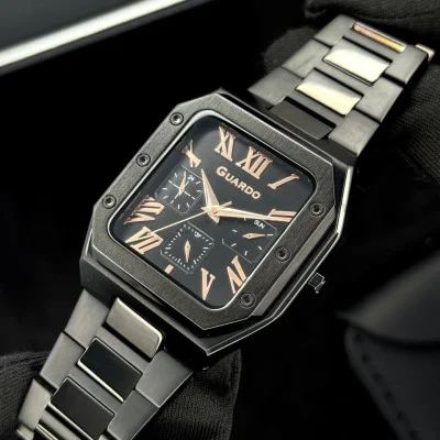 Чоловічий годинник GUARDO 012726-4 M