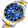 Чоловічий годинник Skmei 1779TGDBU Silver-Gold-Blue фото 3