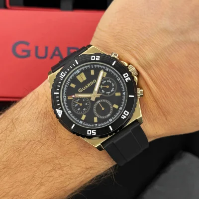 Чоловічий годинник GUARDO 012757-5