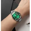 Мужские часы Skmei 1779SIGN Silver-Green фото 4