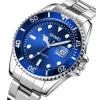 Чоловічий годинник Skmei 1779SIBU Silver-Blue фото 3