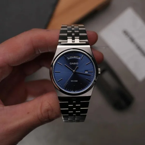 Чоловічий годинник Casio MTP-B146D-2A фото 9