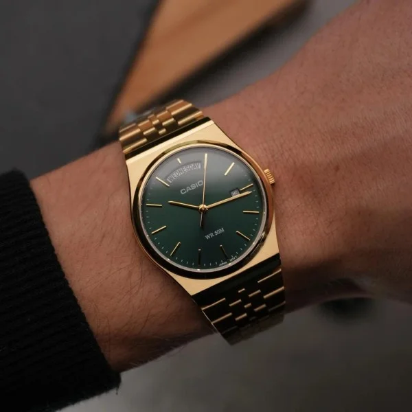 Чоловічий годинник Casio MTP-B146G-3A фото 5