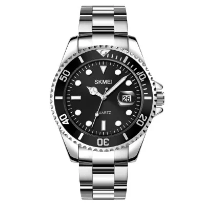 Чоловічий годинник Skmei 1779SIBK Silver-Black