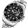 Мужские часы Skmei 1779SIBK Silver-Black фото 3
