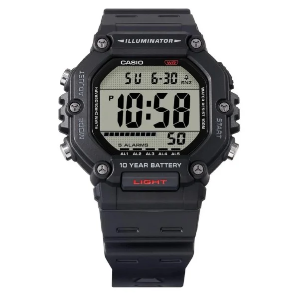 Чоловічий годинник  Casio AE-1600H-1A фото 3