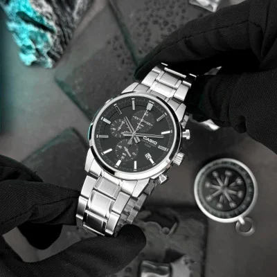 Чоловічий годинник Casio MTP-E510D-1A1