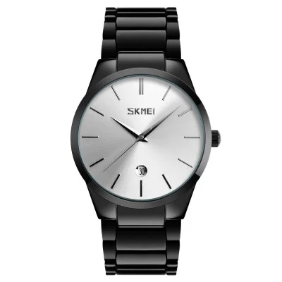 Чоловічий годинник Skmei 9140BKSI Black-Silver