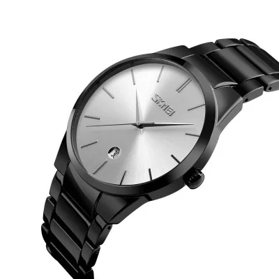 Чоловічий годинник Skmei 9140BKSI Black-Silver