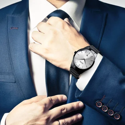 Чоловічий годинник Skmei 9140BKSI Black-Silver