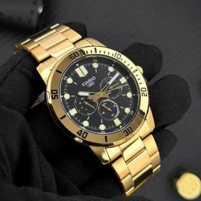 Чоловічий годинник Casio MTP-VD300G-1E