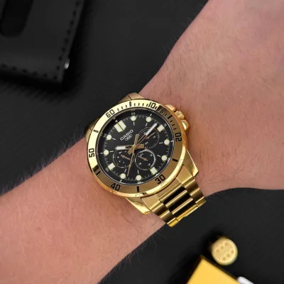 Чоловічий годинник Casio MTP-VD300G-1E