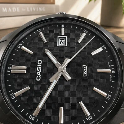 Чоловічий годинник Casio MTP-VD03B-1AUDF
