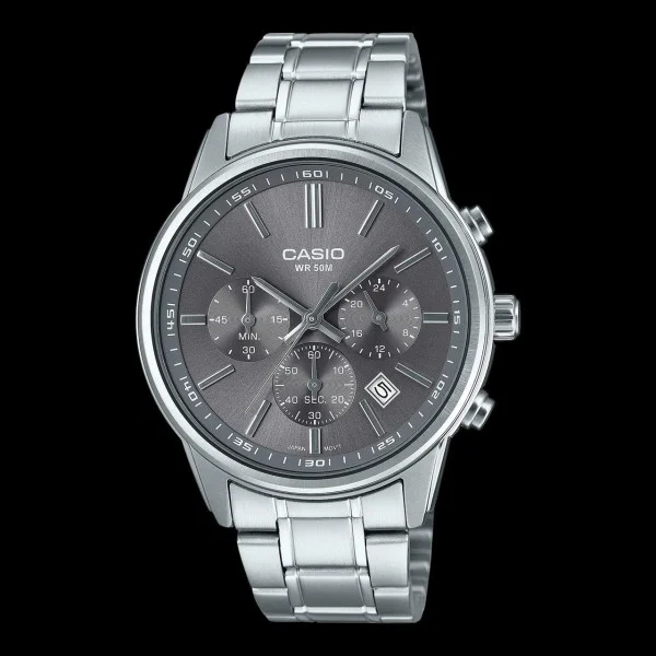Чоловічий годинник Casio MTP-E515D-8A фото 5