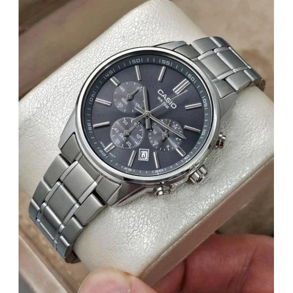 Чоловічий годинник Casio MTP-E515D-8A фото 6