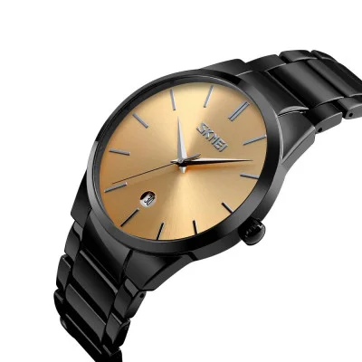 Чоловічий годинник Skmei 9140BKGD Black-Gold