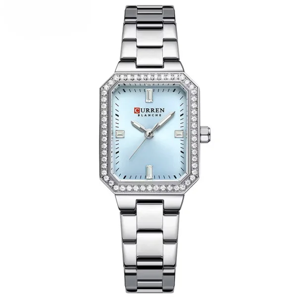 Женские часы Curren 9102 Silver-Blue фото 1