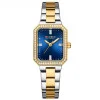 Женские часы Curren 9102 Silver-Gold-Blue фото 2