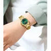 Женские часы Curren 9100 Gold-Green фото 3