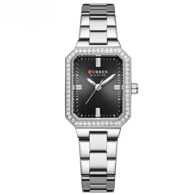 Curren 9102 Silver-Black