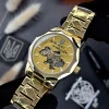 Чоловічий годинник Awarder 024 Не забуду дім Gold-Gold фото 4
