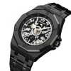 Чоловічий годинник Skmei M036SBK Black Steel фото 3