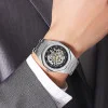 Чоловічий годинник Skmei M034SGD Gold Steel фото 4
