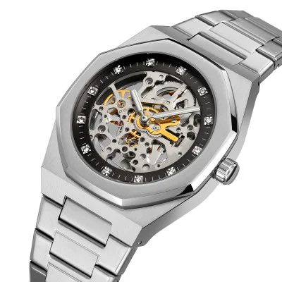 Чоловічий годинник Skmei M034SGD Gold Steel