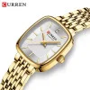 Женские часы Curren 9093 Gold-White фото 5