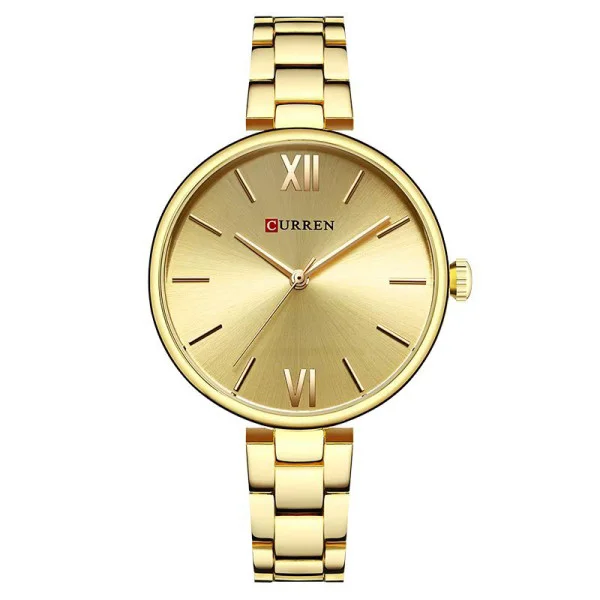 Женские часы Curren 9017 Gold-Gold фото 1
