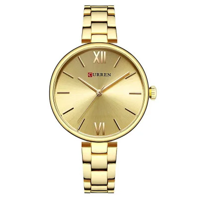Жіночий годинник Curren 9017 Gold-Gold