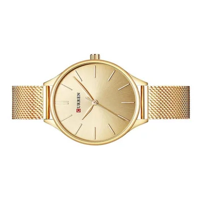 Curren 9024 Gold-Gold