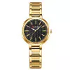 Женские часы Сurren 9109 Gold-Black фото 2