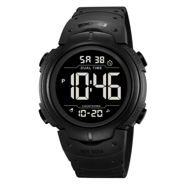 Чоловічий годинник Skmei 2304BKBK All Black фото 1