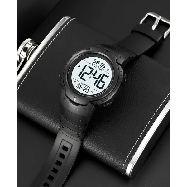 Чоловічий годинник Skmei 2304BKWT Black-White фото 3
