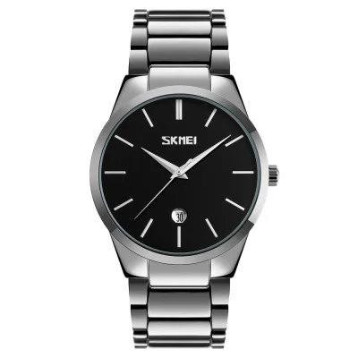 Чоловічий годинник Skmei 9140SIBK Silver-Black