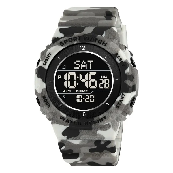 Мужские часы Skmei 2400CMGY Camo Grey фото 1