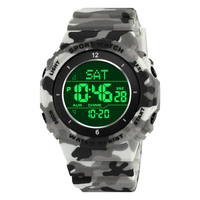Чоловічий годинник Skmei 2400CMGY Camo Grey