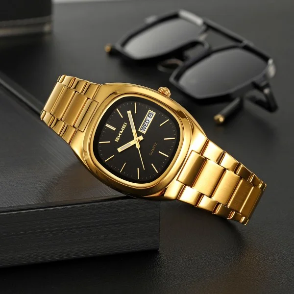 Мужские часы Skmei 2420GDBK Gold-Black фото 3
