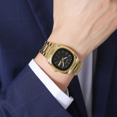 Чоловічий годинник Skmei 2420GDBK Gold-Black