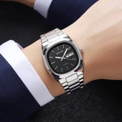 Чоловічий годинник Skmei 2420SIBK Silver-Black