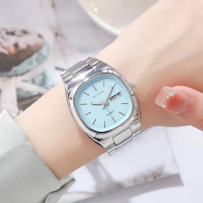 Мужские часы Skmei 2420SIBU Silver-Blue
