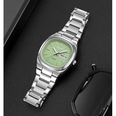 Чоловічий годинник Skmei 2420SIGN Silver-Green