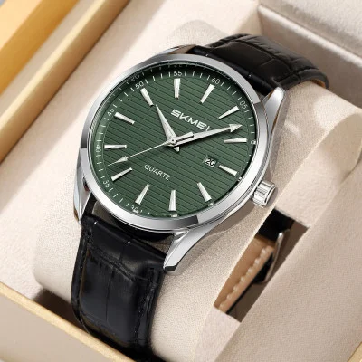 Мужские часы Skmei 2490SIGN Silver-Green