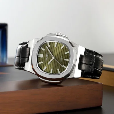 Чоловічий годинник Skmei 2512SIGN Silver-Green